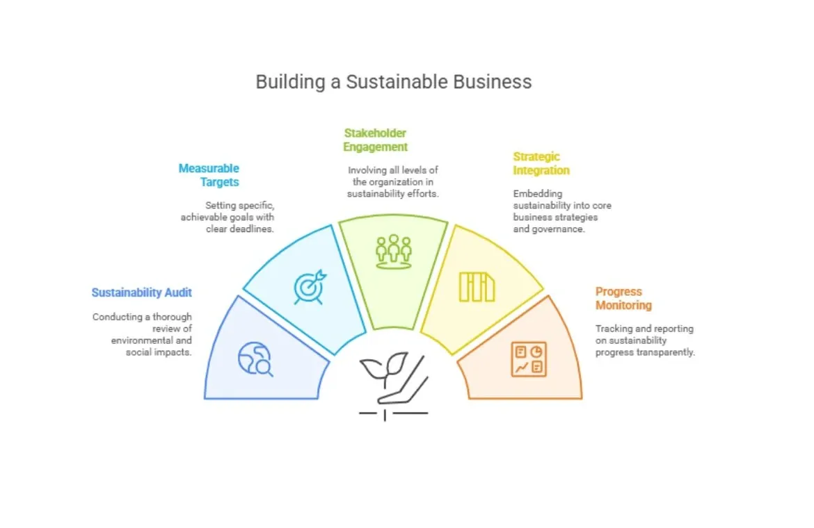 Implement and align the goals of corporate sustainability.webp